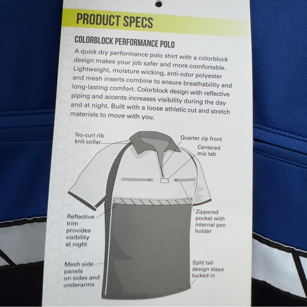 Work Performance Polo High Visibility Quarter Zip… - image 6